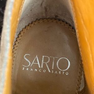 Franco Sarto, thick heel boots size 8